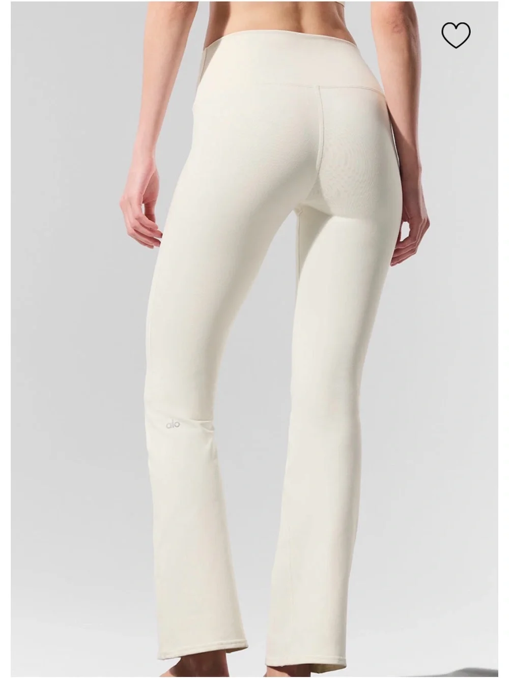 ALO Yoga Women's Cream Flare Leggings